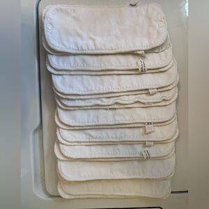 Thirsties Duo Inserts for pocket diapers size 1 GUC lot of 9